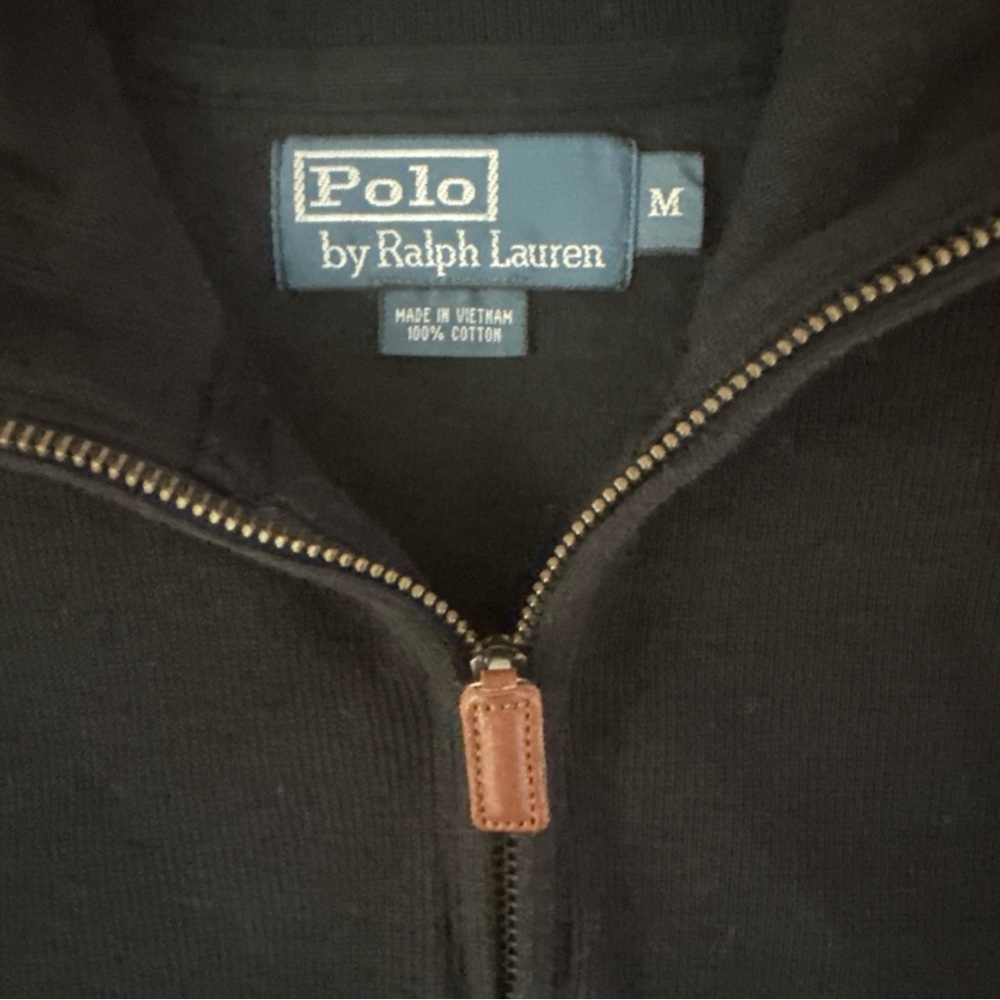 Polo Ralph Lauren 1/4 Zip Pullover Mens Sweatshirt Texas Longhorns Size M - Picture 7 of 8